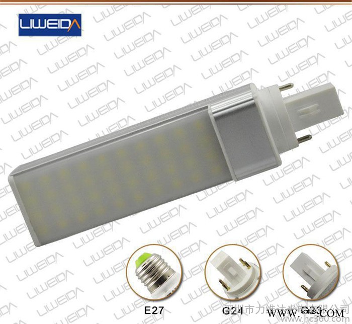 生产 方罩鳍片式led节能灯 40灯珠8w高效节能灯 LVP图1