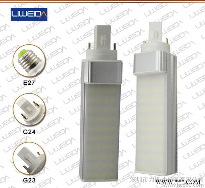 生产 方罩鳍片式led节能灯 40灯珠8w高效节能灯 LVP图2