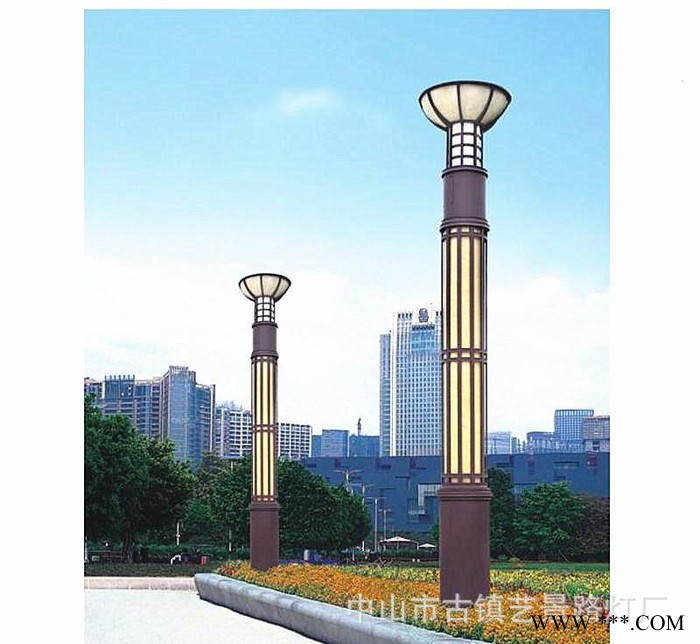 园林方形庭院路灯景观灯柱 公园广场别墅3米4米户外道路led景观灯图1
