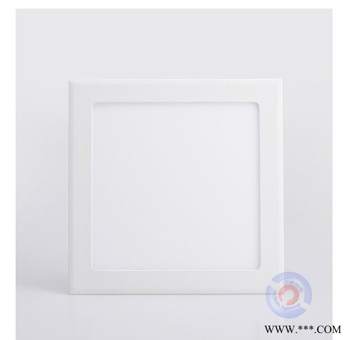 迈肯AS06面板灯新款led灯饰灯具6w超薄暗装方形天花灯节能灯批发图1
