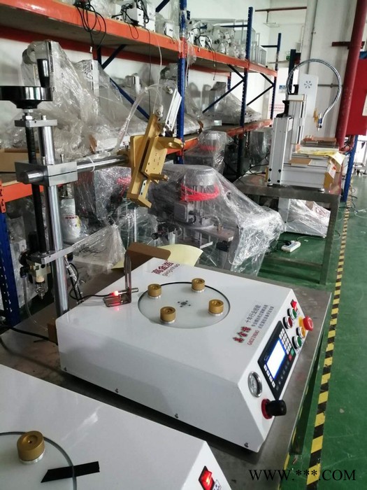 高金浩001深圳圆形节能灯点胶机 球泡灯自动点胶机器人灯具点胶机图6