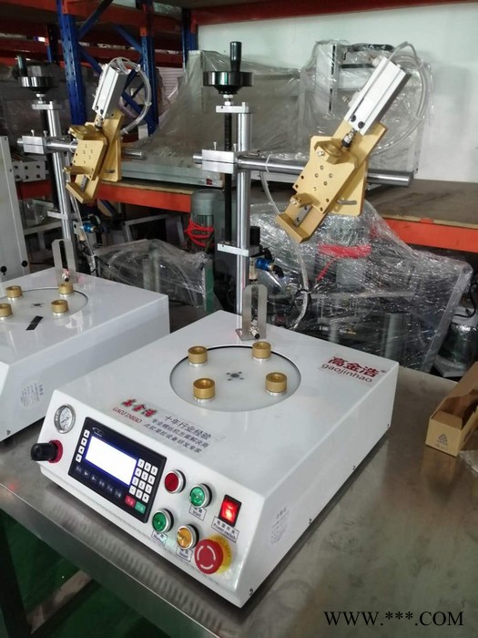 高金浩001深圳圆形节能灯点胶机 球泡灯自动点胶机器人灯具点胶机图3