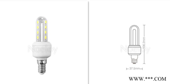 出口西班牙 LED节能灯 玉米灯　U型玉米节能灯 U型 9W图1