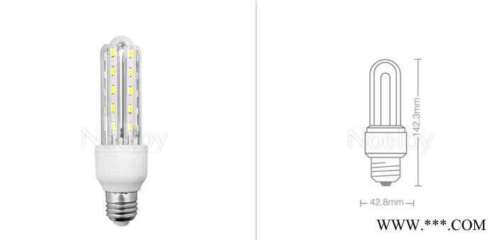 出口西班牙 LED节能灯 玉米灯　U型玉米节能灯 U型 9W图3