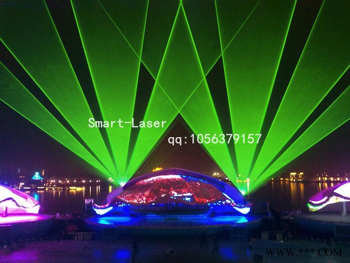供应360度摇头地标激光灯 楼顶激光灯 大功率激光灯图1
