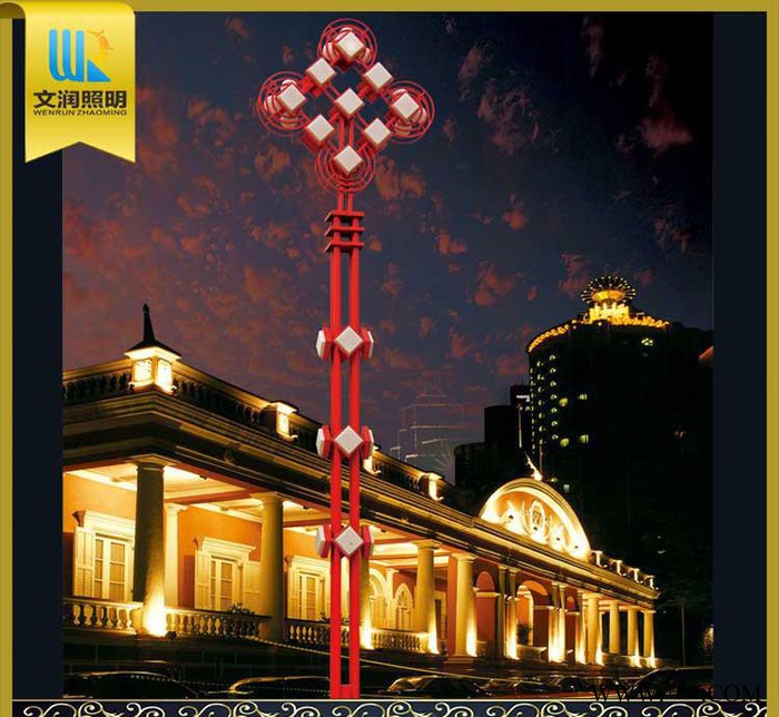 定制 中式仿古led景观灯 广场公园亮化景观灯 方形景观灯图2