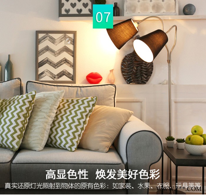 点点T灯  led灯泡e27螺口节能灯泡T泡大功率光源厂家批发家用商用车间工厂照明超亮球泡灯 30w 白光图2