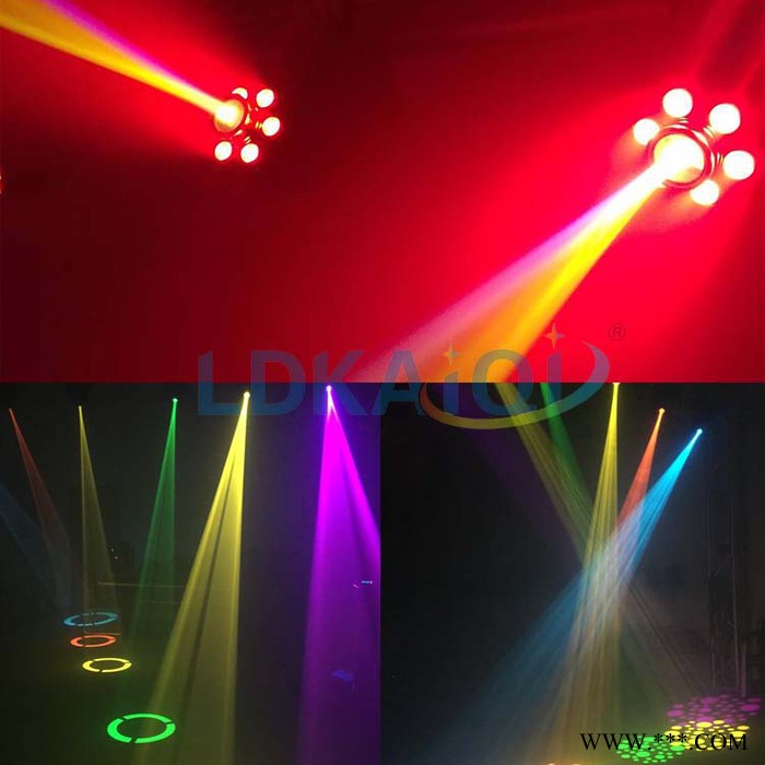 凯奇隆迪 LD-2188 Led 图案+光束摇头灯 舞台灯光 婚庆设备 激光灯餐吧舞台染色灯图2