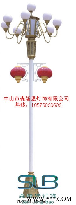 景观灯 全铜仿云石景观灯 花形景观灯 景点景观灯图1