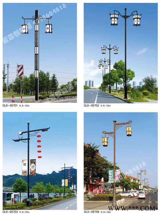 爱普销售2.6-4米庭院灯 可配置3-13KW太阳能专用低压直流三基色节能灯/LED灯 专业庭院灯厂家供货 支持定制图4