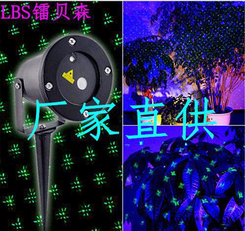 带遥控动态草坪激光灯 夜景红绿双色多图案激光灯 园林装饰灯图3