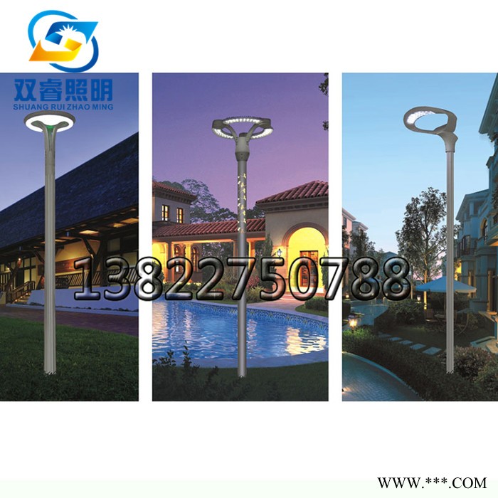 房地产户外景观灯中式现代单头庭院灯厂家定制室外铝制景观灯图5