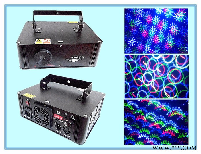 凯奇隆迪 LD-280TG-RGB   红绿蓝光栅动画  婚庆时尚舞台激光灯图5