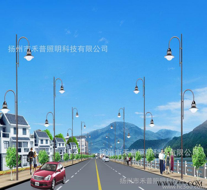 直销 庭院灯3/4/5米 公园广场led景观灯图1