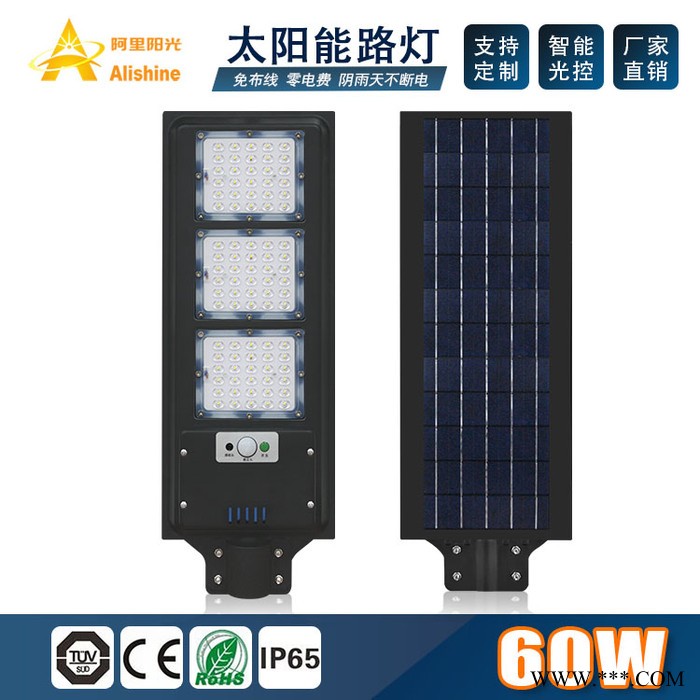 家用太阳能灯 节能灯 LED灯 装墙灯 打膨胀路灯 支臂安装太阳能灯 寿命长的灯 农村灯 出口灯 实体工厂图5