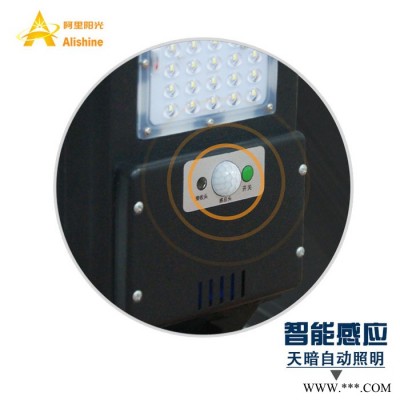 家用太阳能灯 节能灯 LED灯 装墙灯 打膨胀路灯 支臂安装太阳能灯 寿命长的灯 农村灯 出口灯 实体工厂