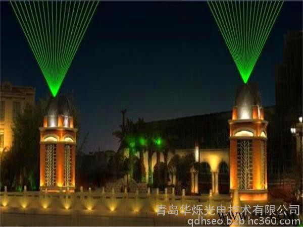 绿光地标激光灯 楼宇激光灯 桥梁激光灯 户外楼体亮化激光灯图5