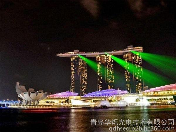 绿光地标激光灯 楼宇激光灯 桥梁激光灯 户外楼体亮化激光灯图2