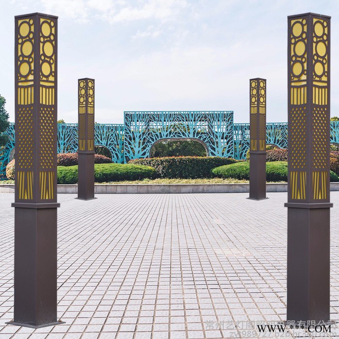 新光达3米景观灯庭院灯led防水路灯小区道路景观庭院灯户外灯工程灯方形景观灯LED路灯厂家图5
