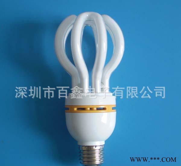 深圳灯具  纯三基色节能灯 节能灯 莲花节能灯图1