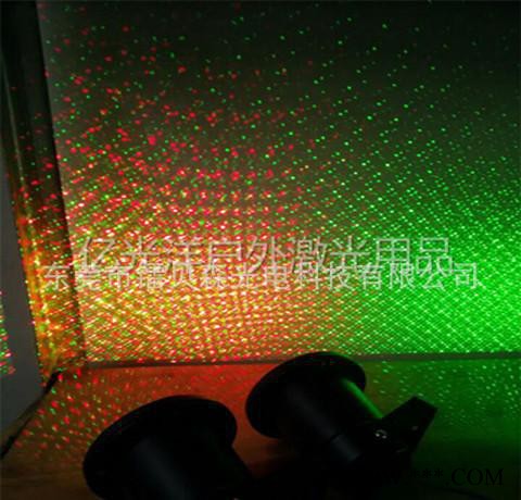 动态图案遥控激光灯 激光插地灯 防水草坪灯 红绿双色激光装饰图1