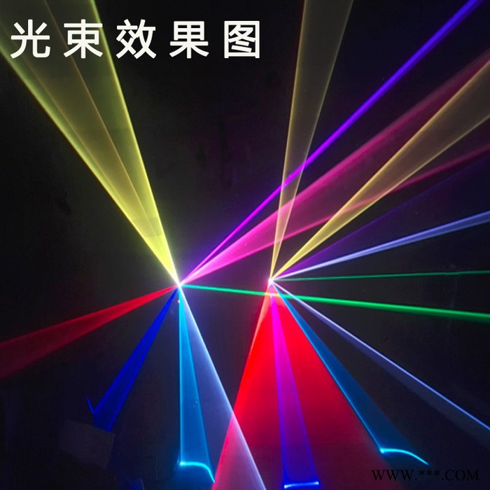 大功率4WRGB全彩激光灯 酒吧KTV夜场舞台灯光 光束动画镭射灯 4瓦彩色激光灯 水幕激光 激光秀表演 动感灯光秀