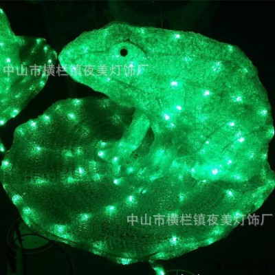 青蛙造型灯 动物灯 梦幻灯光节造型灯 工程亮化大型景观灯