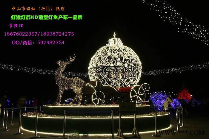 LED造型灯，led图案灯，led景观灯、led过街灯 led街道灯， led灯杆灯图3