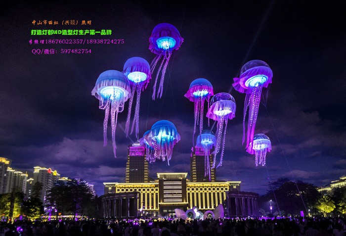 LED造型灯，led图案灯，led景观灯、led过街灯 led街道灯， led灯杆灯图6