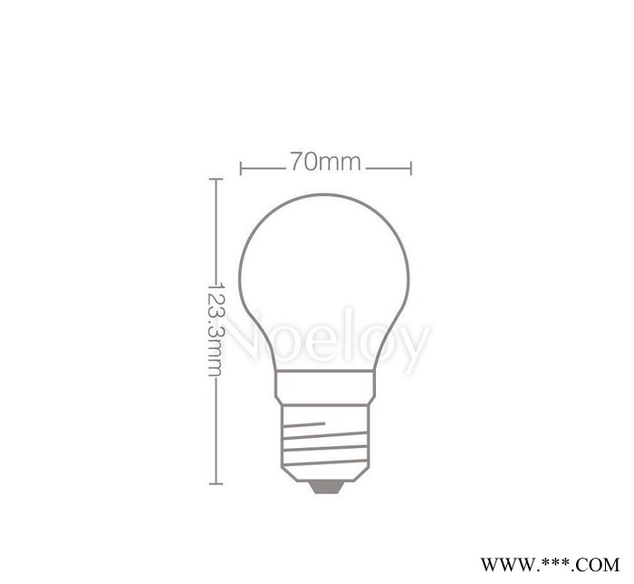出口西班牙 E27 6W LED灯泡 LED节能灯泡 家用L