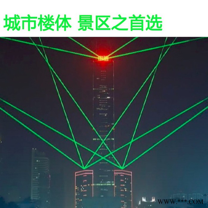 大功率20W单绿激光灯激光地标 城市亮化镭射灯 水幕激光 全防水设计 充电自走 可360度旋转图2