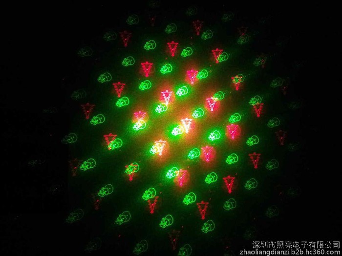 二十合一 多图案激光灯 镭射灯 红绿激光灯 **满天星迷你激光舞台灯声音控制能发挥良好的舞台气氛图11