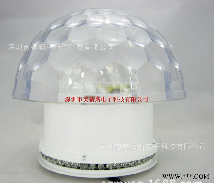 水晶魔球灯、LED水晶魔球灯、声控LED舞台灯。迷你激光灯图1