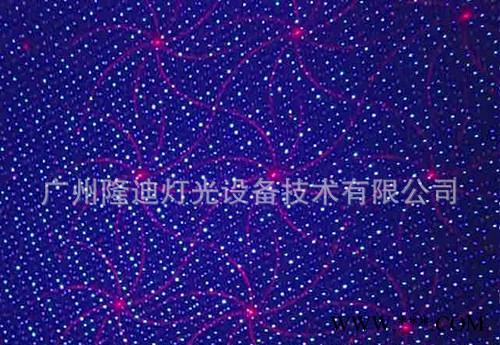 直销 LD-Q7RB六合一红蓝光栅激光灯 图案投影led效果图1