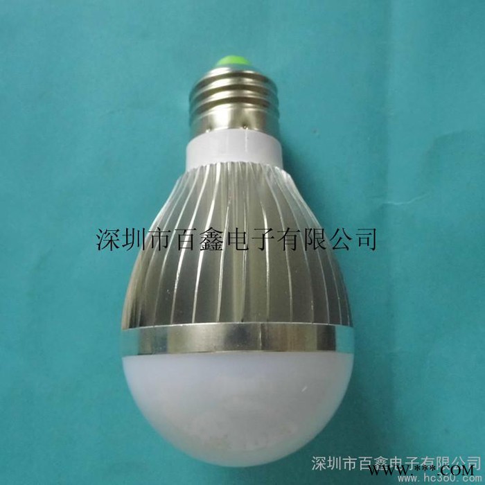 供应百鑫BYC-5W球泡灯，节能灯，LED灯图2