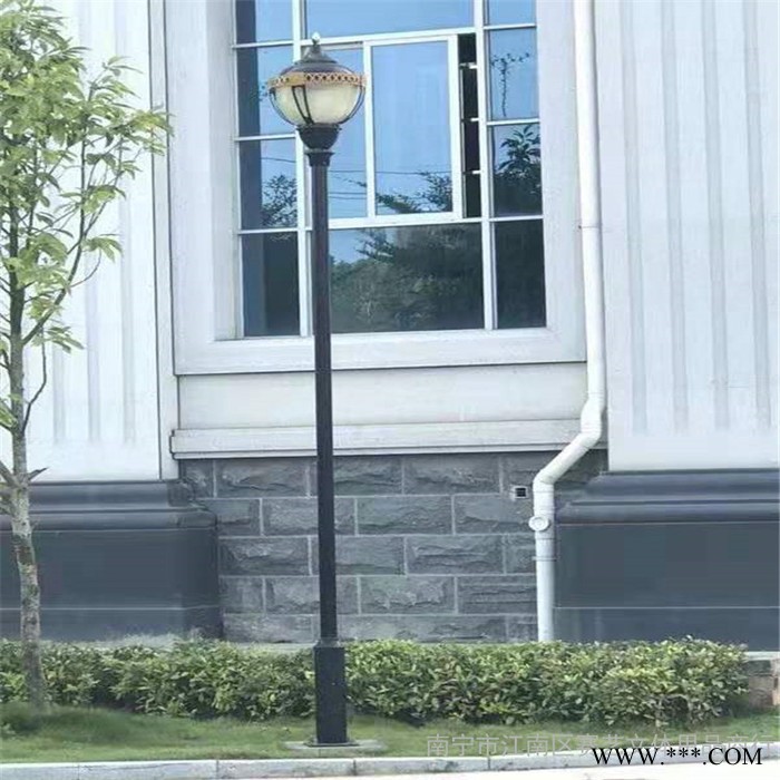 雕塑景观灯杆报价丨百色田东新农村太阳能灯杆图2
