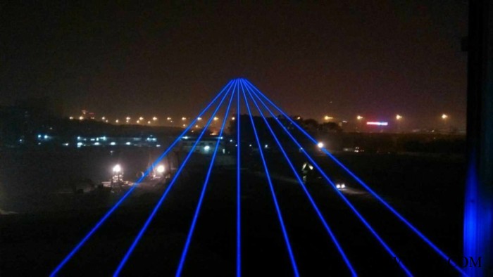 新款10头300mw单红激光光束灯 舞台激光灯 楼顶激光灯图3