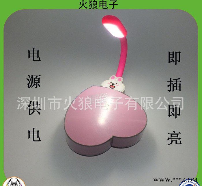 led随身灯 移动电源便携随身节能灯 电脑护眼LED保护灯工厂图2