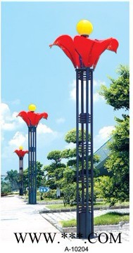 供应哈尔滨市欧萌牌6米景观灯 黑龙江省绥化太阳能灯图3