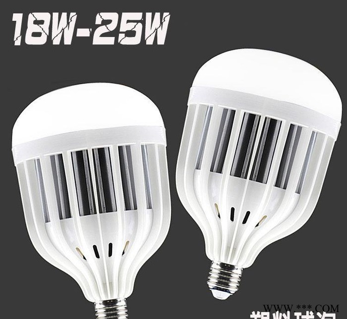 JOHUled灯泡E27螺口超亮球泡节能灯15W18W24W图1