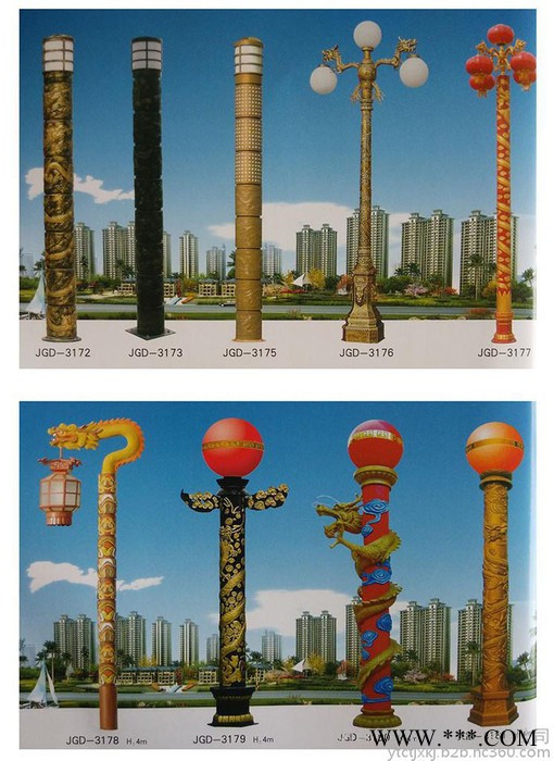 生产销售各种小区 商用 景观灯LED灯墙壁灯 可定制图6