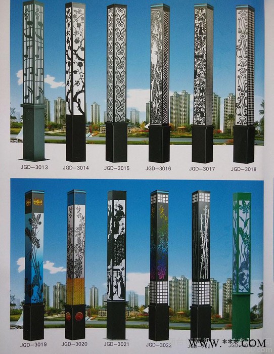 生产销售各种小区 商用 景观灯LED灯墙壁灯 可定制图5