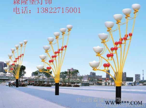 户外云石景观灯|亚克力3D画面户外灯|云石户外灯具图2
