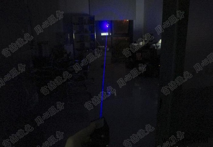 蓝光激光模块 大功率蓝光激光灯 可见激光束 1W蓝光激光发射器图2
