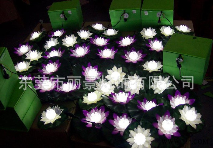 LED**LED荷花景观灯/LED浮水**/图1
