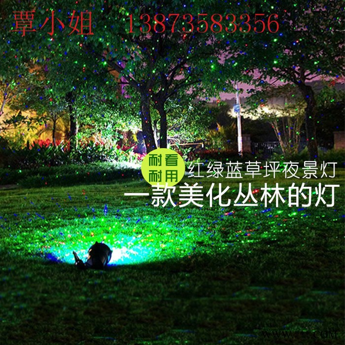 户外动态防水激光灯 红绿蓝 满天星草坪激光灯 KTV 圣诞园林艺术灯图6