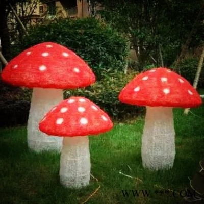 LED蘑菇灯  滴胶蘑菇  发光蘑菇造型灯  圣诞节日装饰景观灯 LED造型灯
