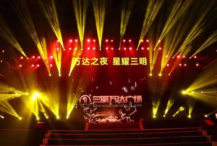 福州激光投影租赁激光灯出租激光舞表演激光开场表演设备激光投影机投影仪图8