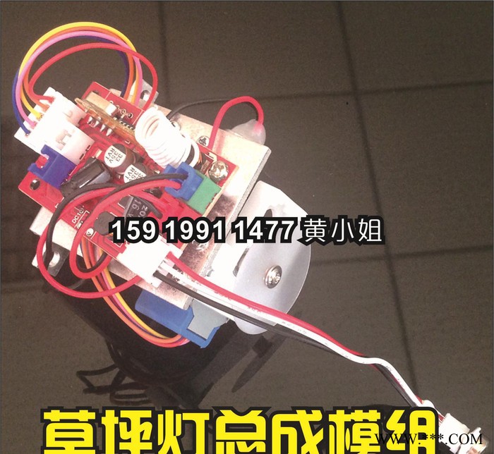 红绿蓝三色激光草坪灯总成模组 景观灯总成图3