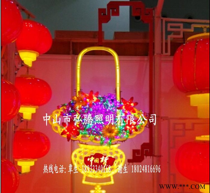 LED中国梦花篮灯 户外城市道路广场LED花篮灯造型景观灯 直销图2
